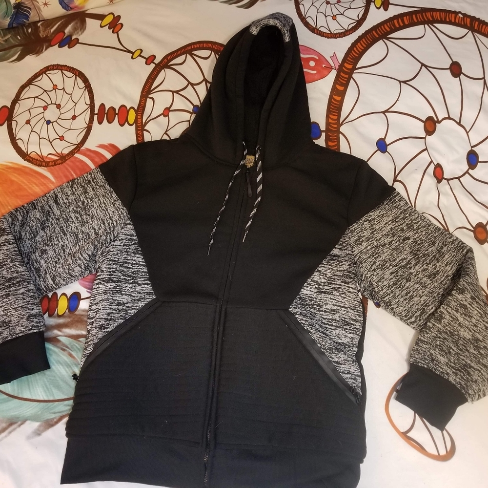 💌Double layered zip up hoodie